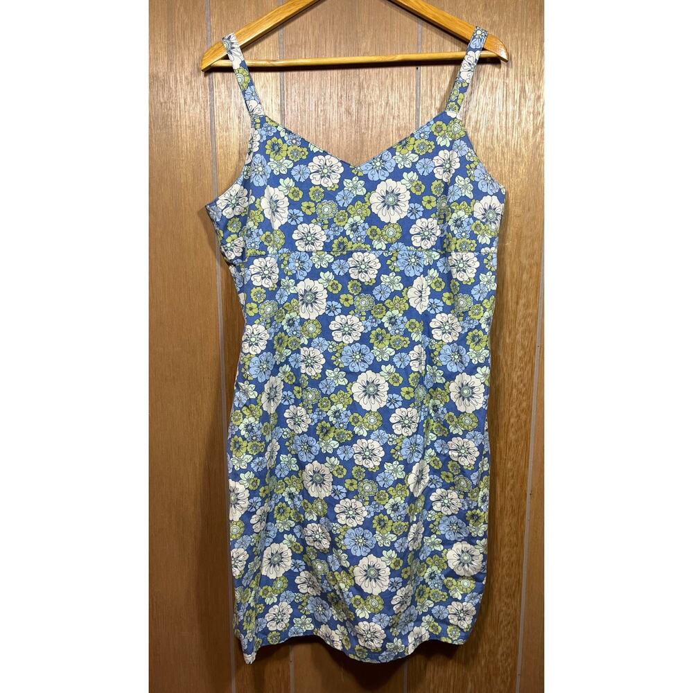 Vintage Y2K Floral Old Navy Dress 70s Disco Psychadelic